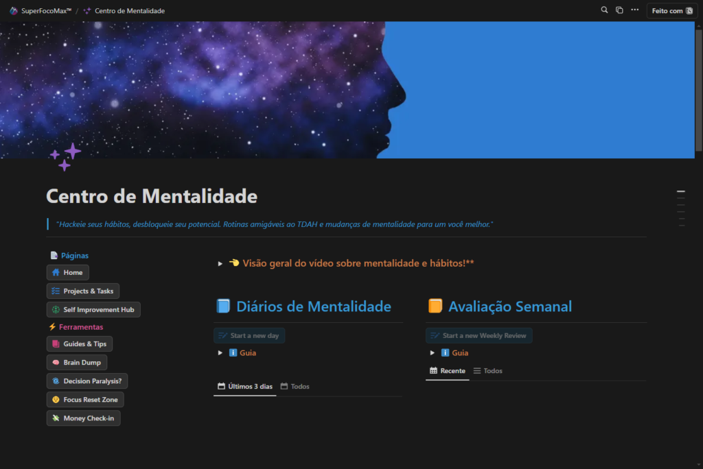 Centro de mentalidade