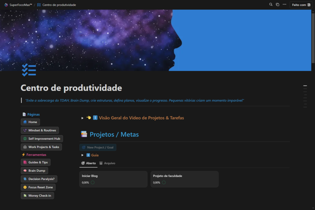 Centro de produtividade